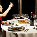 The Tasting Setup**

"An elegantly set table for a wine pairing event. Focus on the arrangement of crystal glasses, plates with small portions of appetizers, and a bottle of red wine (e.g., Shiraz) from Balochistan. Soft, warm lighting. Fully clothed guests are seated, engaging in conversation. safe for work, appropriate content, professional setting, modest decor, perfect anatomy, correct proportions, natural pose, well-formed hands, proper finger count, natural body proportions"

**