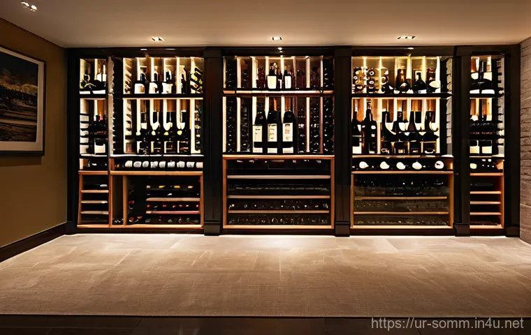 와인 보관 중 흔히 발생하는 문제 - **Prompt 1: The Ideal Wine Cellar Oasis**
"A meticulously organized, dimly lit wine cellar or sp...
