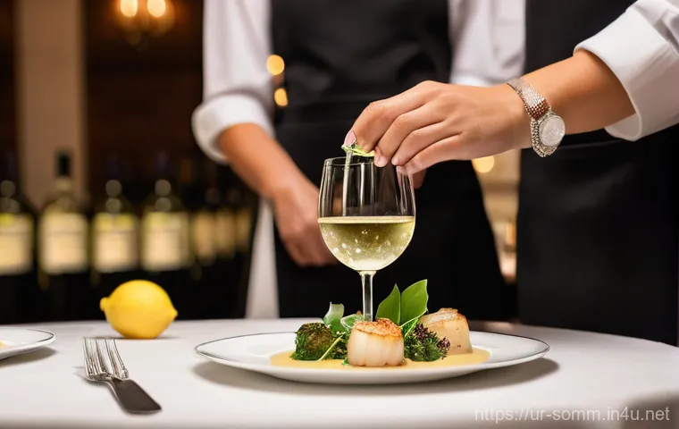 소믈리에 경력자 인터뷰 모음 - **Sommelier's Passionate Study**: A male sommelier, in his late 30s, with a focused expression, is p... 소믈리에 경력자 인터뷰 모음 - **Sommelier's Passionate Study**: A male sommelier, in his late 30s, with a focused expression, is p...